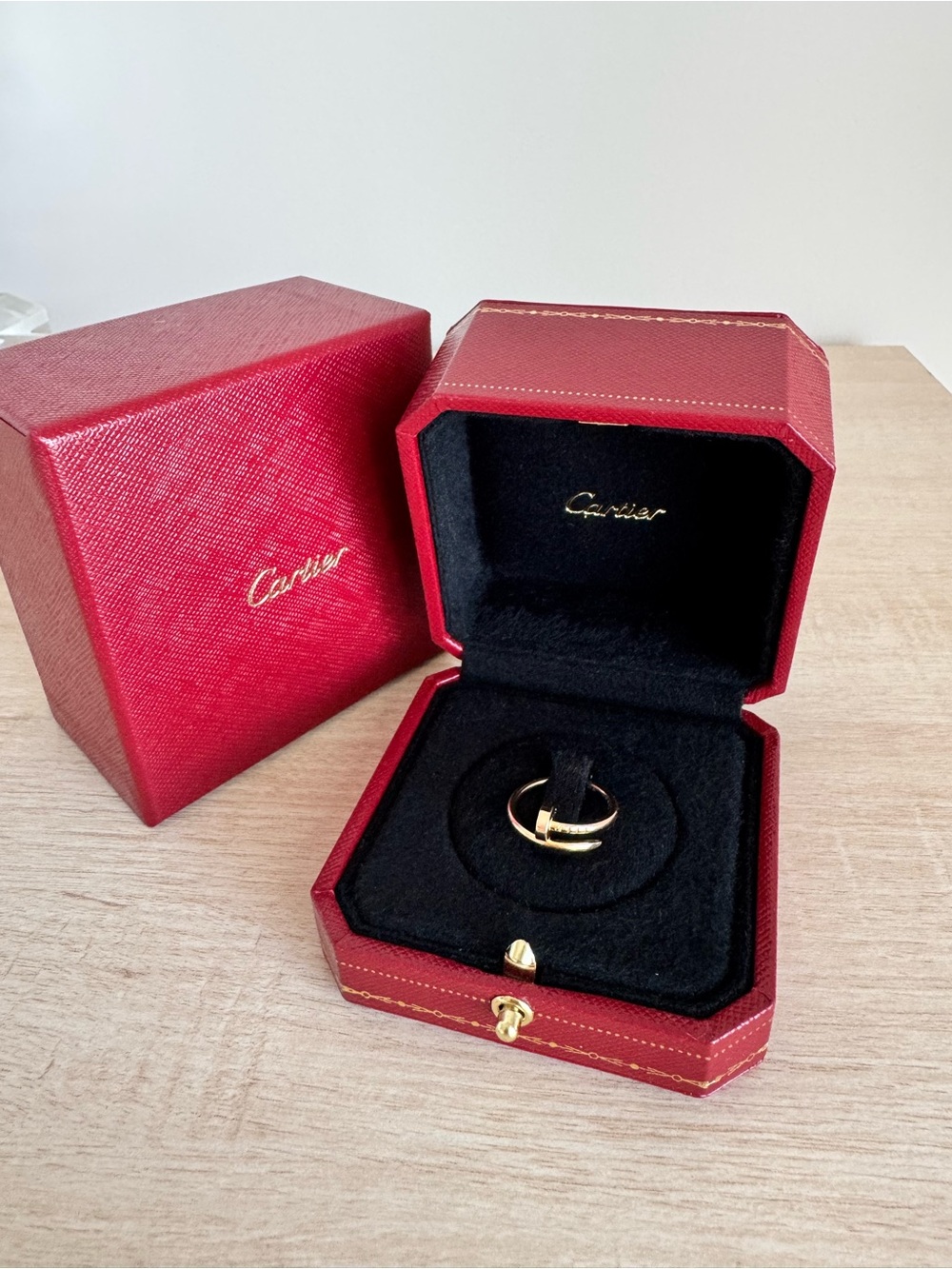Cartier Juste Un Clou JUC Ring, Small Model in Rose Gold